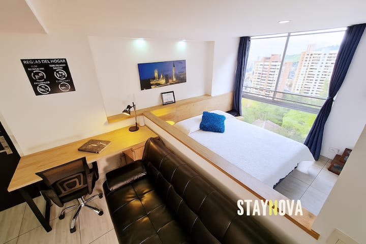 Staynova Loft In Provenza El Poblado With Ac - 4 - Medellín