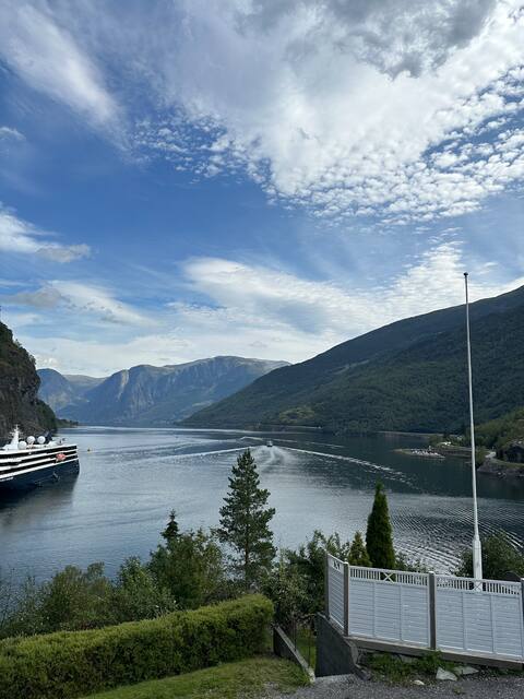 Central apartment with fjord view