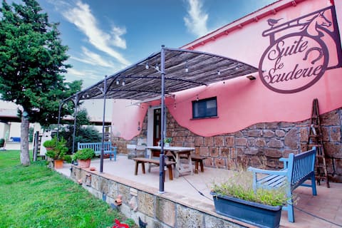 "LE SCUDERIE" Suite at Le Moline farm life