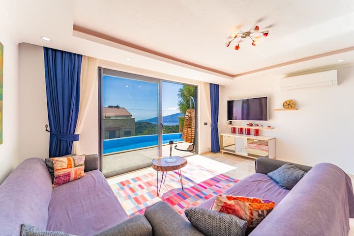 Halal Villa Honeymoon (Balayi Villa) Kalkan Kas - Turquie