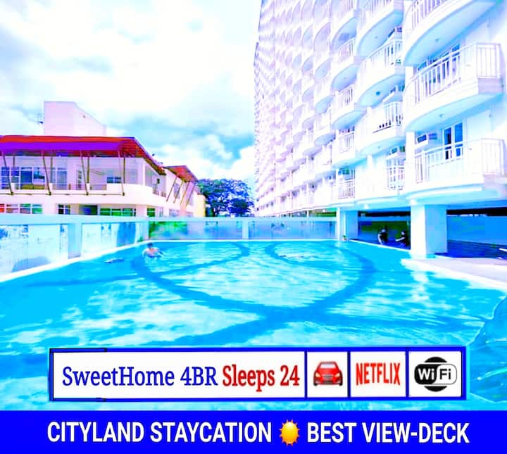 Sweethome 4-br, 4-bath 24 ꆜ *Pool, 4 Parking - Talisay