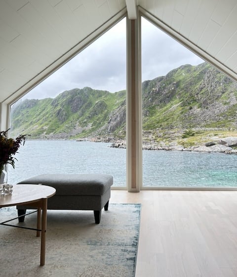 Successful Airbnb property: Gjermesøya Lodge, Ballstad in Lofoten in Vestvågøy