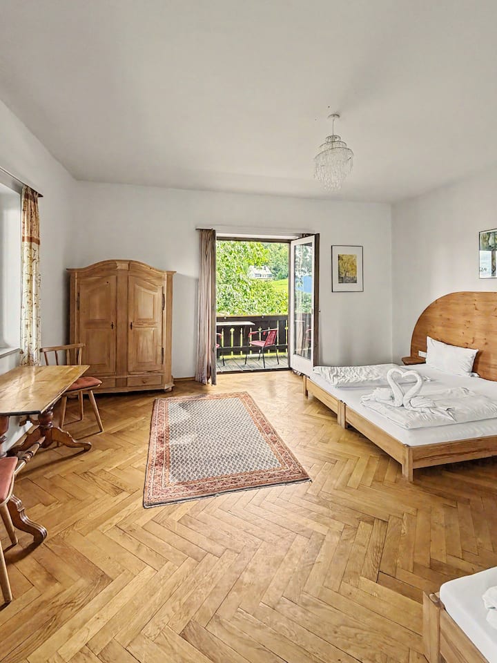 Nice Apartment With Double Bed, Balcony, Bath(314) - Bad Kohlgrub