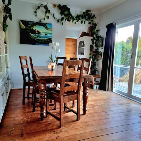 Ohakune Oasis, with epic mountain view