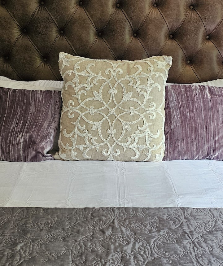 Ropa de cama cómoda para dormir bien.