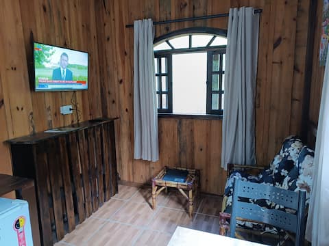 Top performing Airbnb: Self-contained retreat for 2 at the Ecolodge in Morretes in Morretes