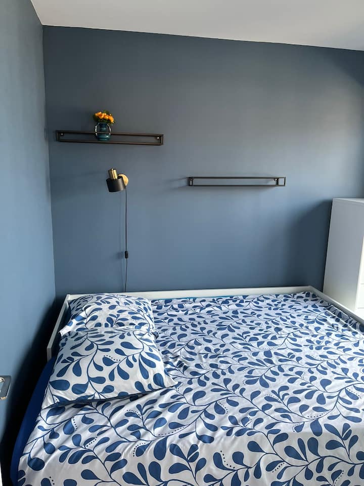 Cama individual que se convierte en cama doble