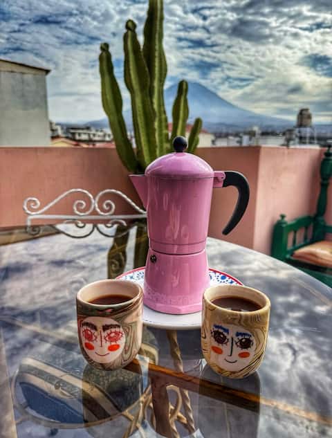 Amazing Views of Misti in Yanahuara