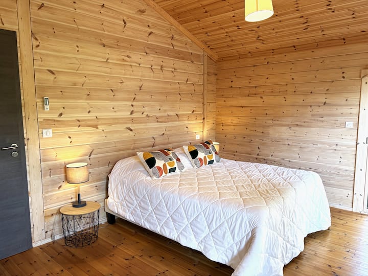 Suite parentale 1, lit queensize 160x200, balcon 20m2