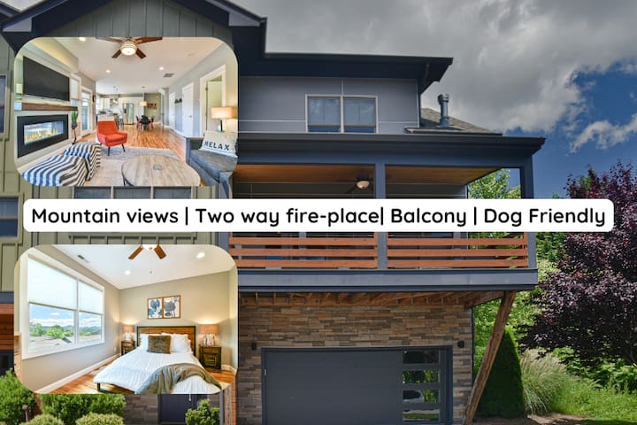 Elegant Townhome with Blue Ridge Views