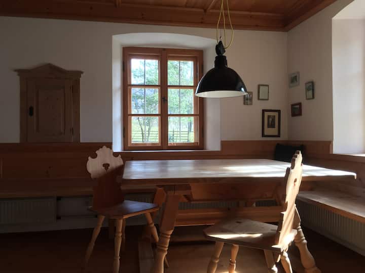 Gutshof Achatswies, Wohnung Südhang - Fischbachau