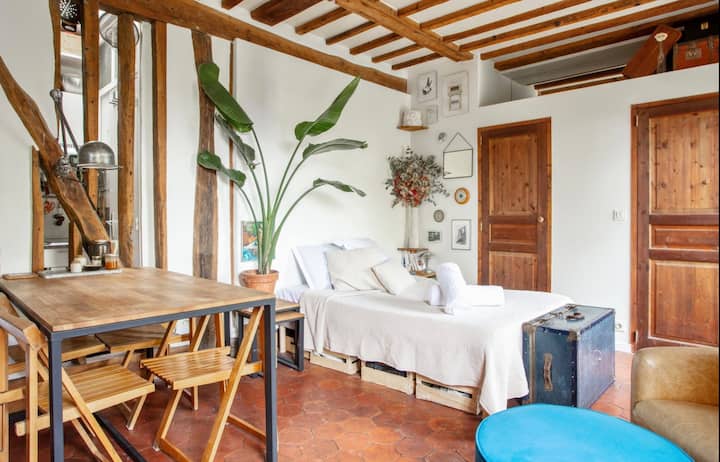 Appartement Cozy Avec Balcons Paris 11e (Clim) - París