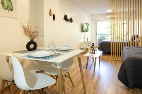 Popular Airbnb listing: A few blocks away Movistar Tango Suites 202 in Comuna 15