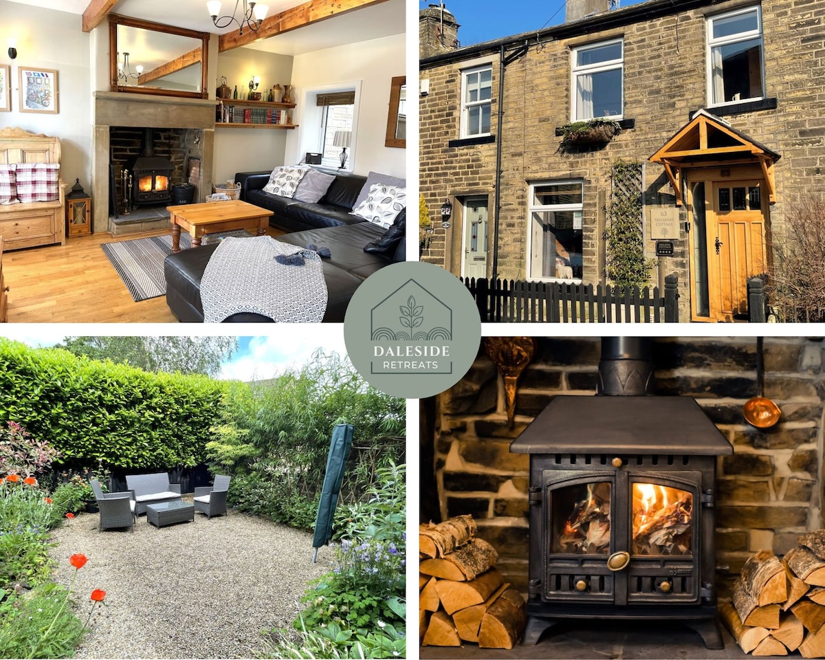 Top Airbnb: Mulberry Cottage, Haworth *Garden* Wood Burner* in Haworth And Stanbury