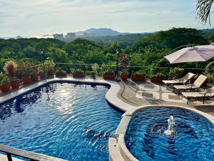 Spacious and private, amazing views and service