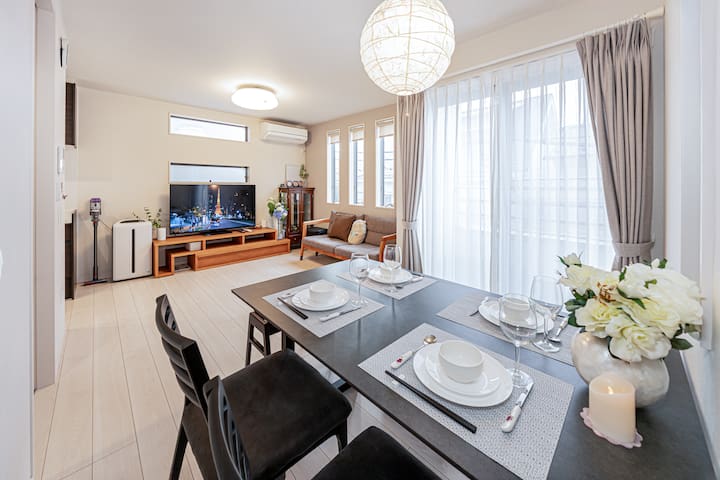 池袋商圈/JR山手线大塚站/全新高端别墅/3LDK三室两厅两卫的温馨之劉宅