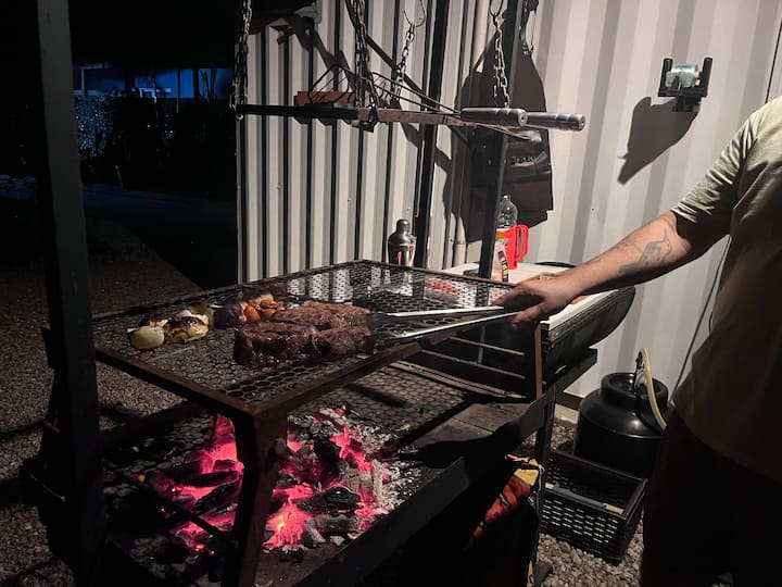 Suíte Container Churrasco Autêntico - Shipping containers para