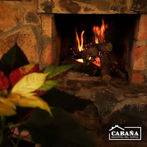 Popular Airbnb listing: Cabin near the waterfall of love WiFi River in Jardín