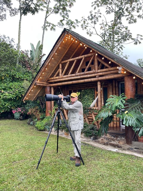 Manantial del Turpial Cabin, Photography of bird