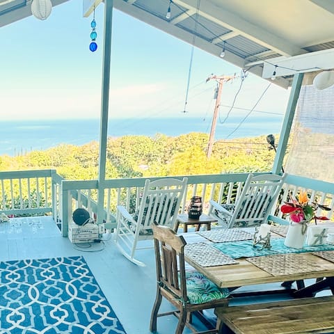 Full Ocean Views | Kona Coffee Farm Retreat