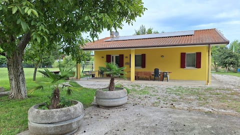 Casa Elda and Gino among the hornbeams