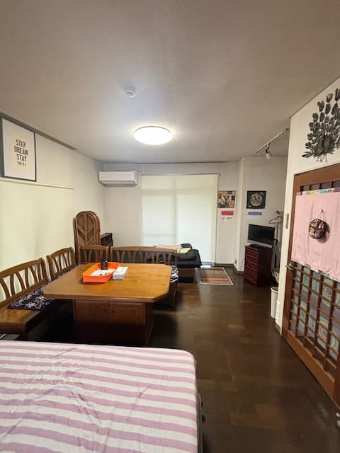WiFi is available for free!10!Japanese & Western-style room, available for men and women!For family