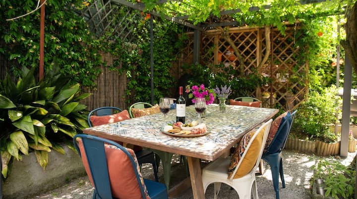 Il Cortiletto - Car Place -Garden & Bbq - Cozy Apt - Como