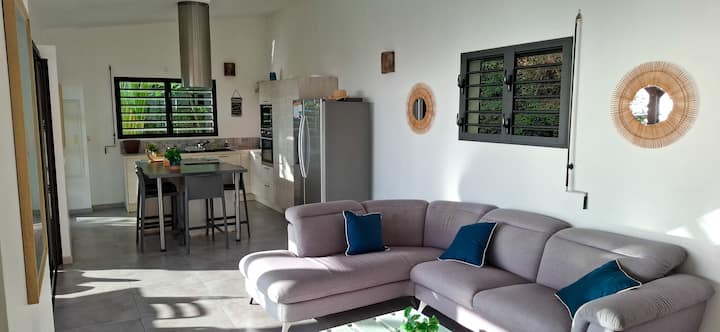 Villa "Moringa" Vue Océan 180°  Piscine Privée - Saint-Leu