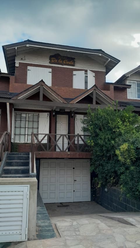 Duplex with heated pool