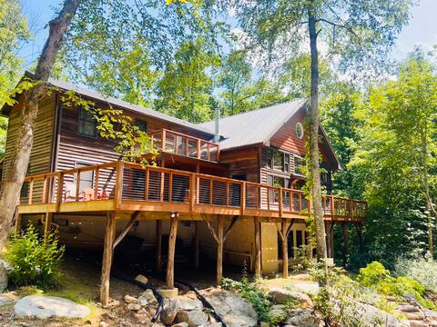 Escape to the Mountains & Stay by a Rushing Stream