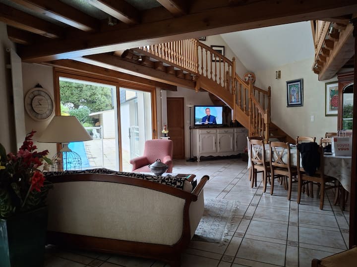 Villa Avec Piscine Chauffée - Confort Et Intimité - La Baule-Escoublac