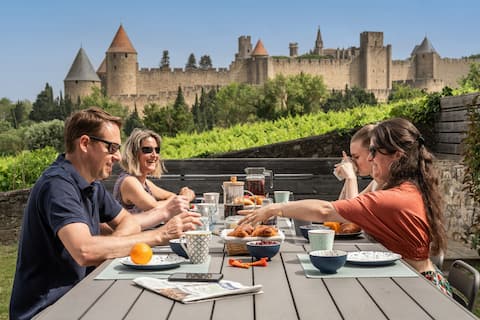 Carcassonne City: beautiful villa, hot tubs, pool