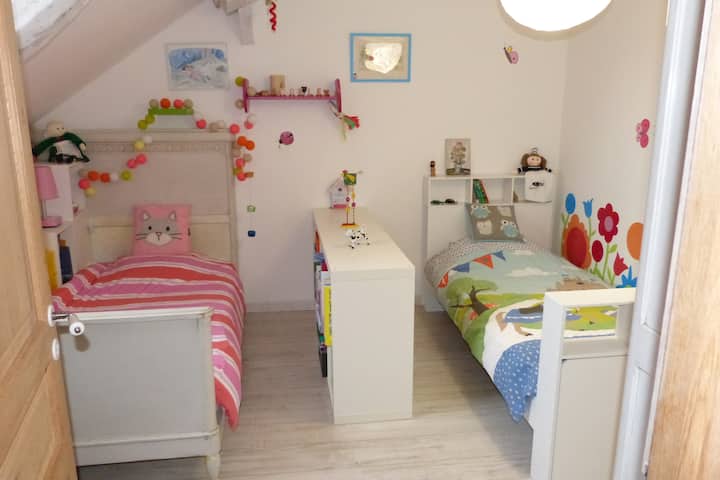 Spálňa Le Petit Paradis – na poschodí