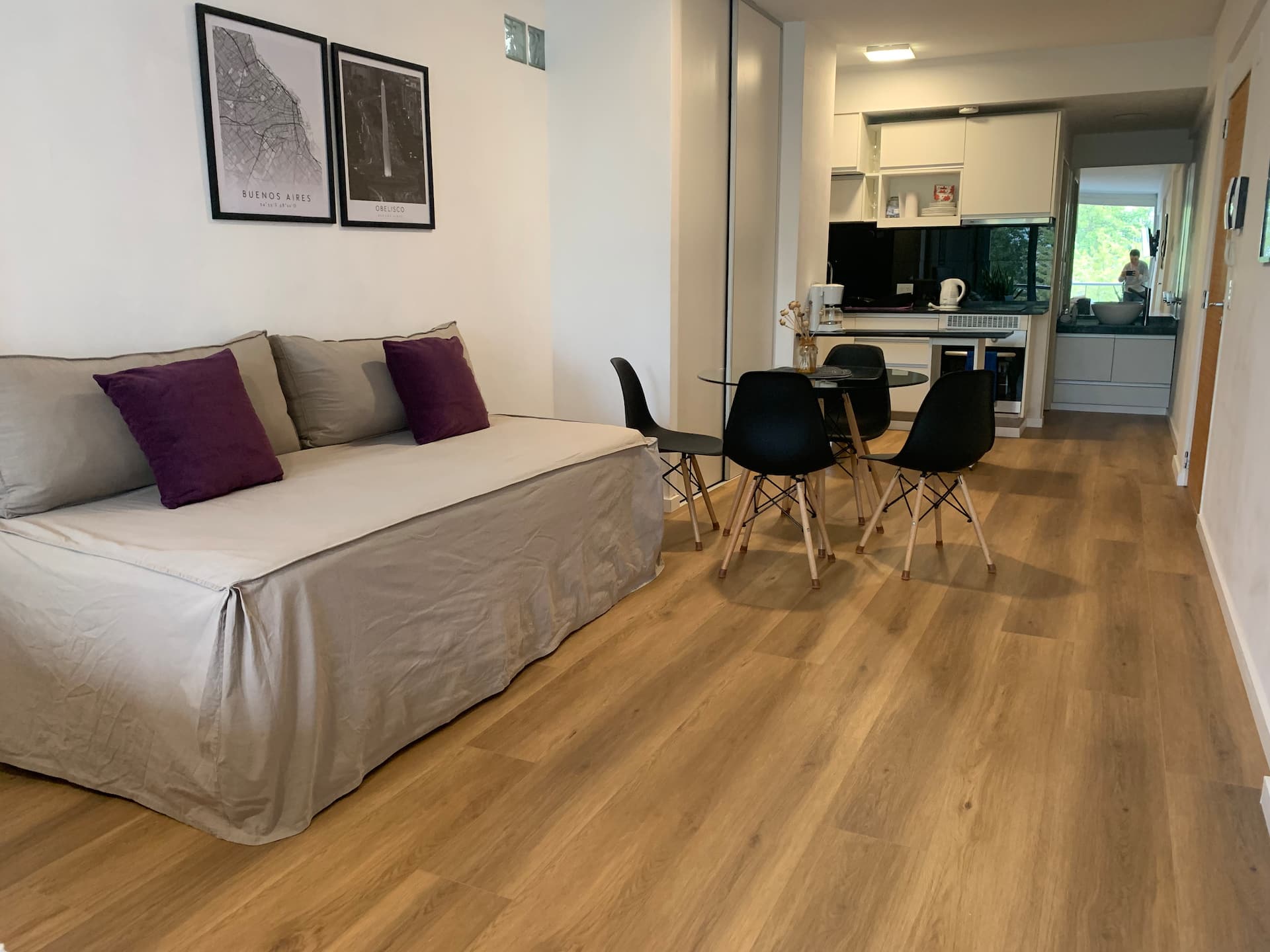 Equipped studio apartment in Palermo Hollywood