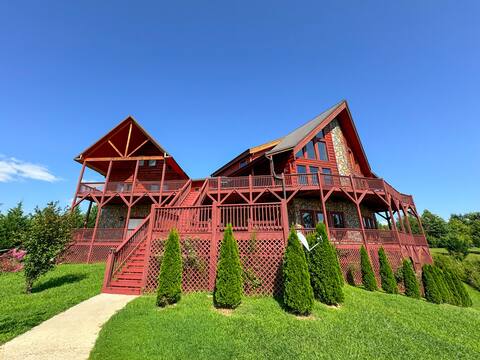 Top Rated Mountain Cabin- 6 rooms w/outdoor living