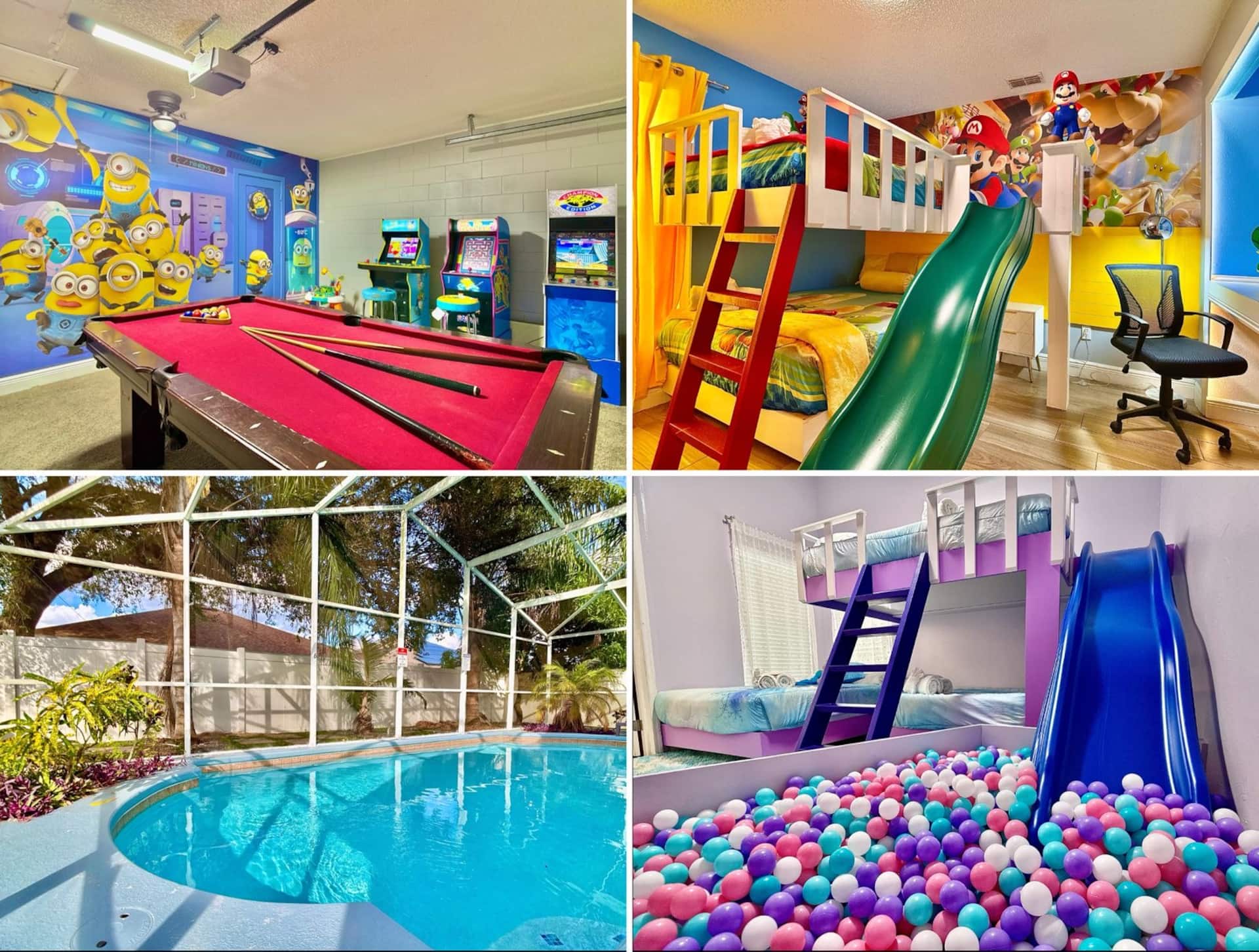 SPECIAL OFFER, Pool, 4 bed, Game Room, Allison