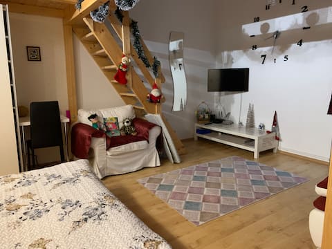 Kaposvár főterén kis apartman