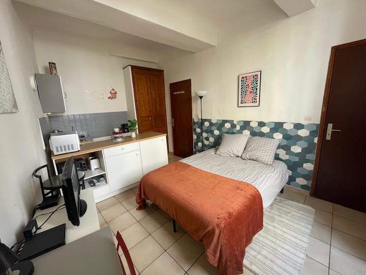 Studio Cosy Centre Historique à 10 Mn De La Gare - Toulon