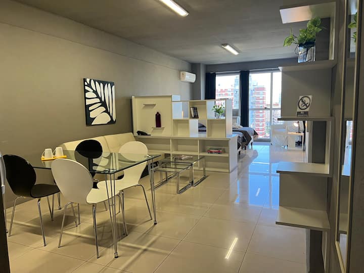 Однокомнатная квартира в Constitución с видом на Av. 9 de Julio