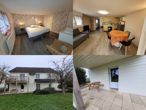 Les Contines 3 apartment in detached house