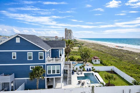 Direct Oceanfront | Pool + Outdoor Kitchen |