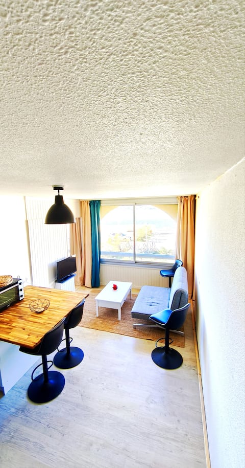 Top Airbnb: Blue Sea View and Relaxation Port Leucate in Leucate