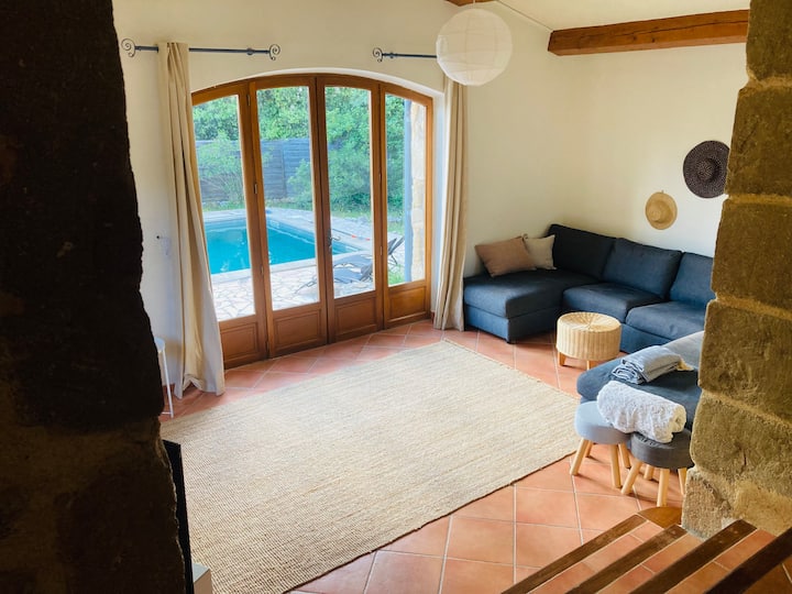 Villa Provençale Avec Piscine Privée Près D’uzès - Vers-Pont-du-Gard