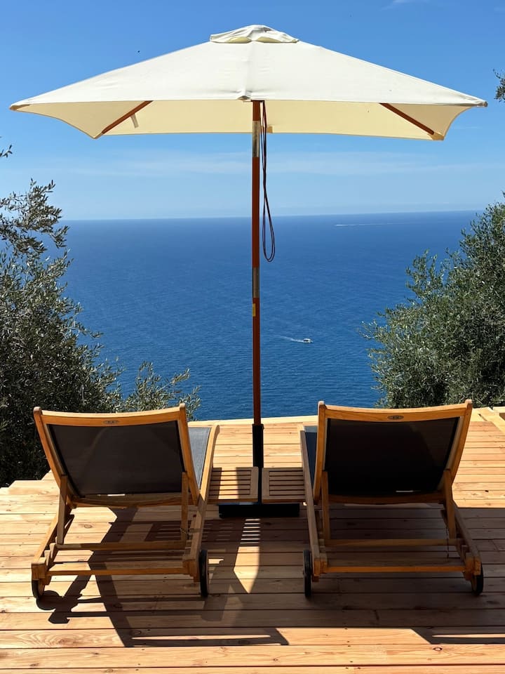 Beautiful Hideaway With Amazing Sea View And Pool - Ventimiglia