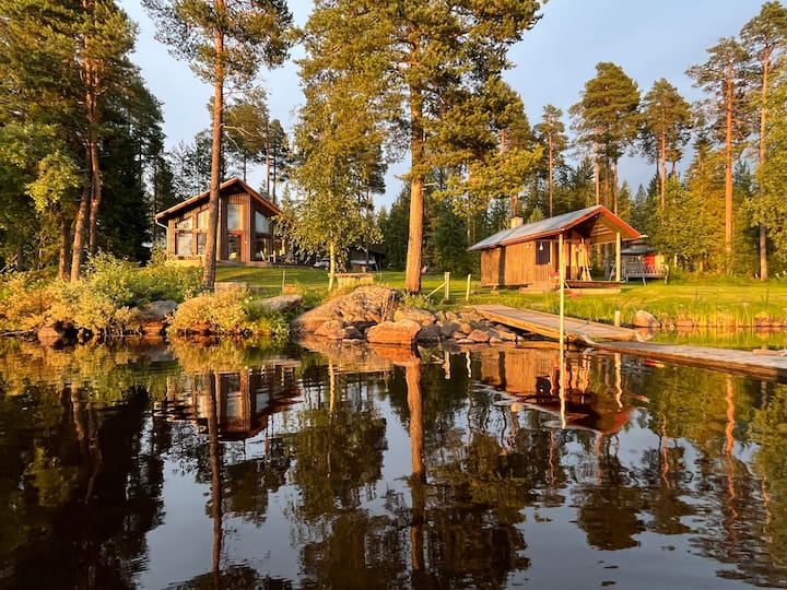 Unique tree house by the lake - Houses for Rent in Strömsund ...