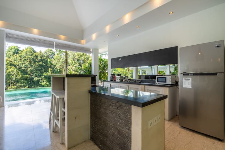 Kitchen at Villa Jacques