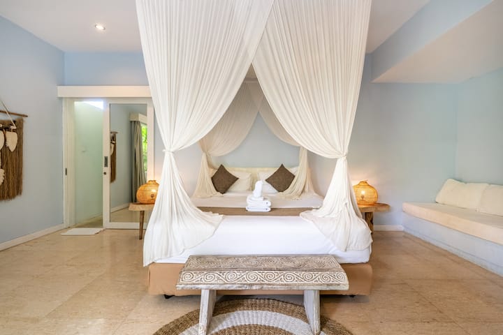 Bedroom at Villa Charles