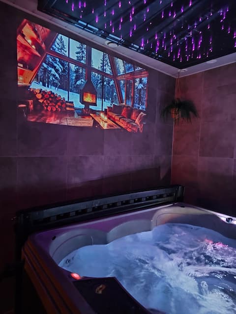 Villa Bear | Private SPA, Arcade machine, Foosball