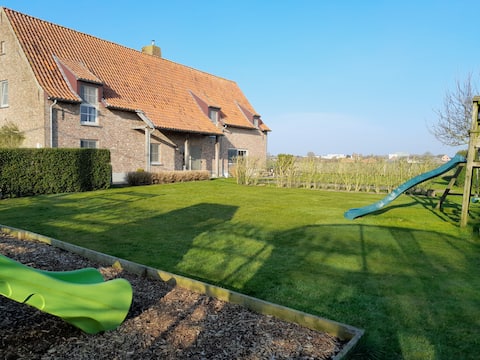 Large comfortable vacation home close to Bruges!