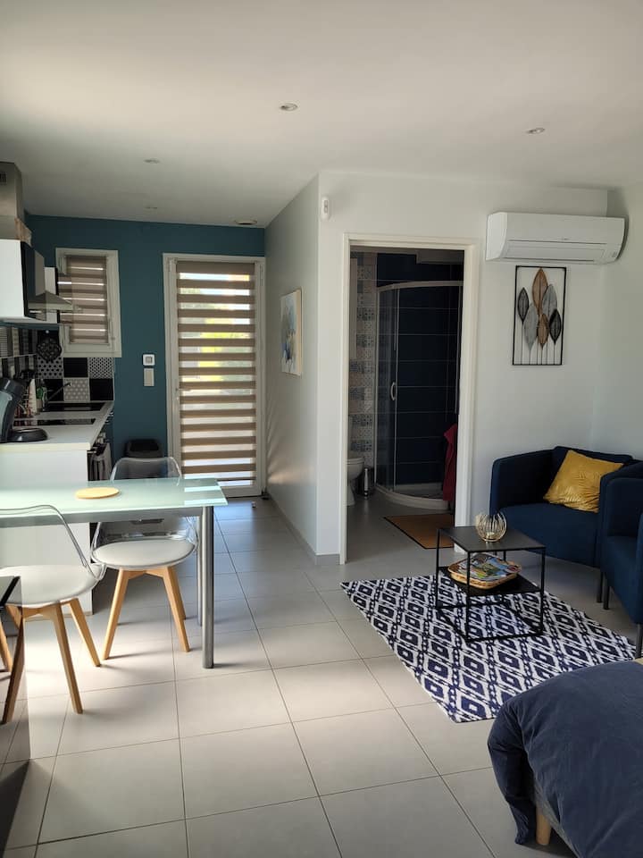 Studio Les Cyprès, Terrasse Et Piscine, Au Calme. - Saint-Jean-de-Védas